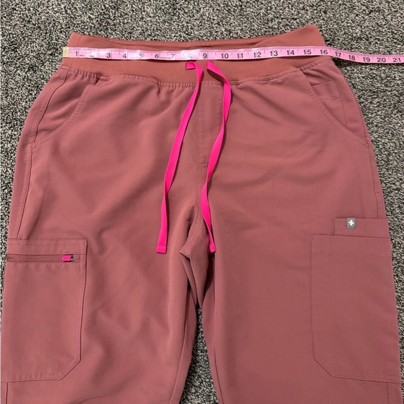 FIGS High Waisted Yola Skinny Scrub Pants | Size Large - Picture 5 of 7
